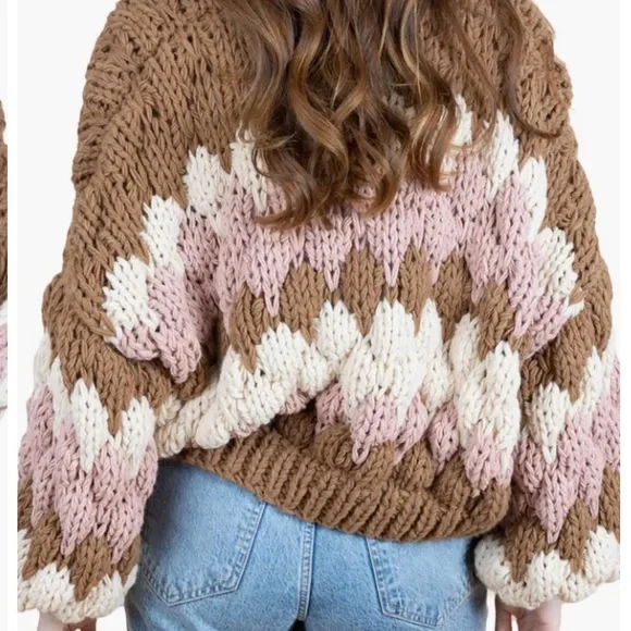 SAACHI CAMILLA OPEN FRONT CROP CARDIGAN 🧶🧵🪡 - Picture 2 of 8